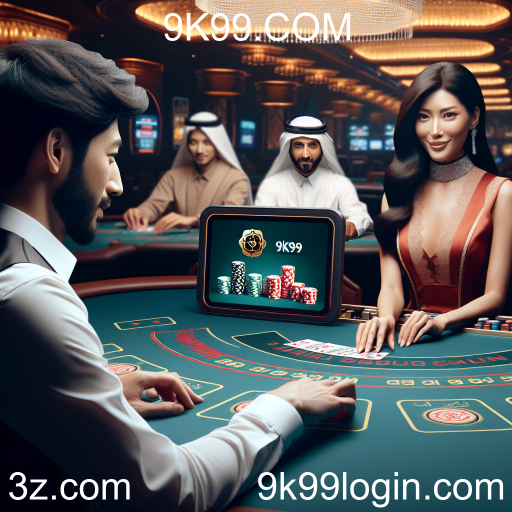 A Experiência Imersiva do Cassino Ao Vivo em 9K99.COM